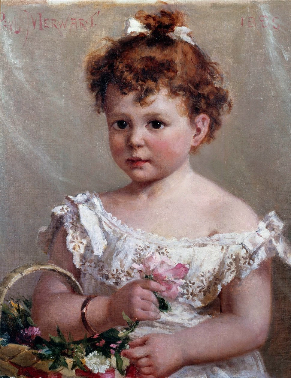La bambina col cesto o Helene Loeb, futura Madame Victor Lyon, all'età di due anni - Museo del Louvre, Parigi